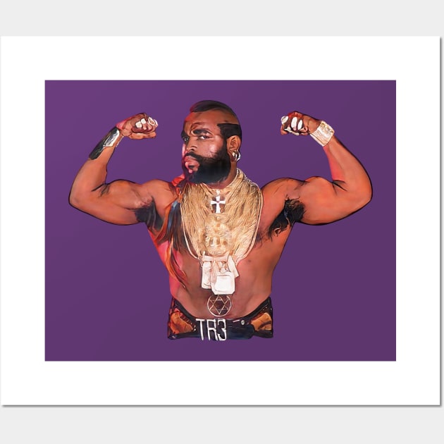 Mr. T Wall Art by Colonel JD McShiteBurger